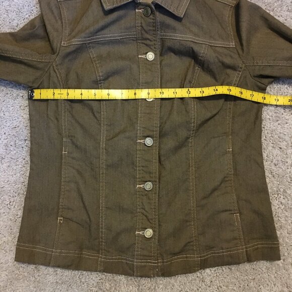 Northern Reflections Tan Denim Jean Jacket - Picture 12 of 16